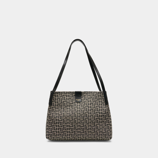Release Small Shopper Bag - Balmain - Cotton - Black