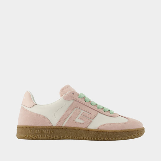 Swan Sneakers - Balmain - Leather - Multicolor