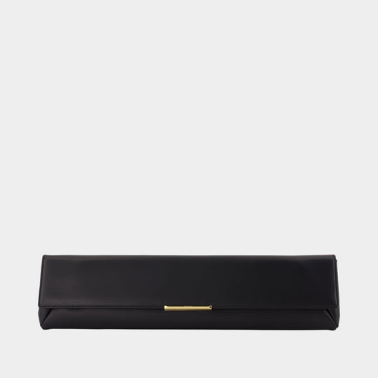 Long Clutch - Balmain - Leather - Black