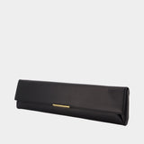Long Clutch - Balmain - Leather - Black