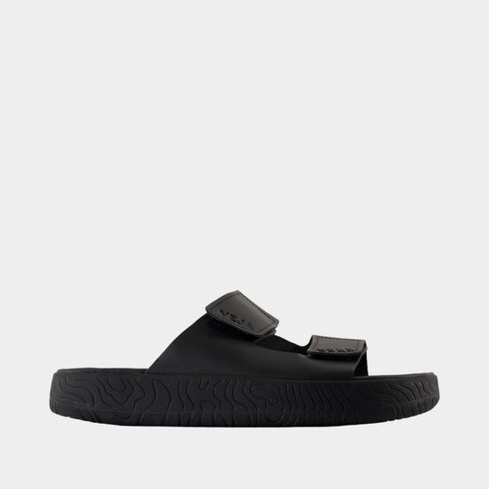 Etna Sandals - Veja - Leather - Black