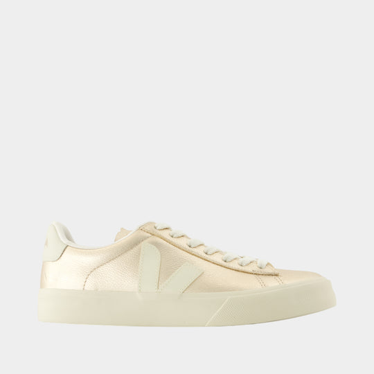 Campo Sneakers - Veja - Leather - Metallic