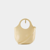 Medium Holy Iced Shoulder Bag - Courreges - Leather - Yellow