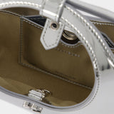 Mini Holy Mirror Bag - Courreges - Leather - Silver