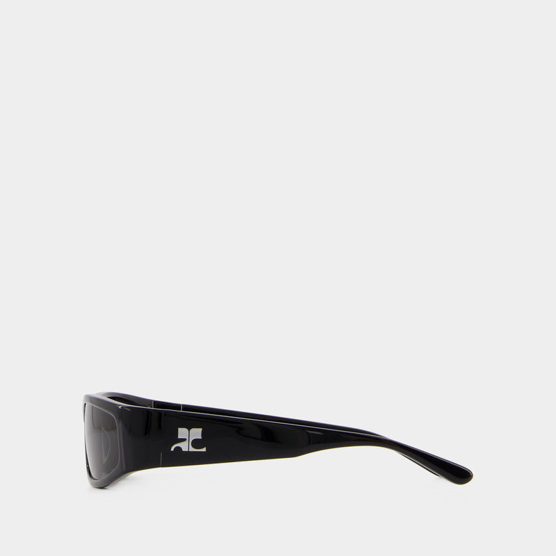 Tech Sunglasses - Courreges - Acetate - Black