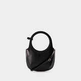 Holy Purse - Courreges - Leather - Black