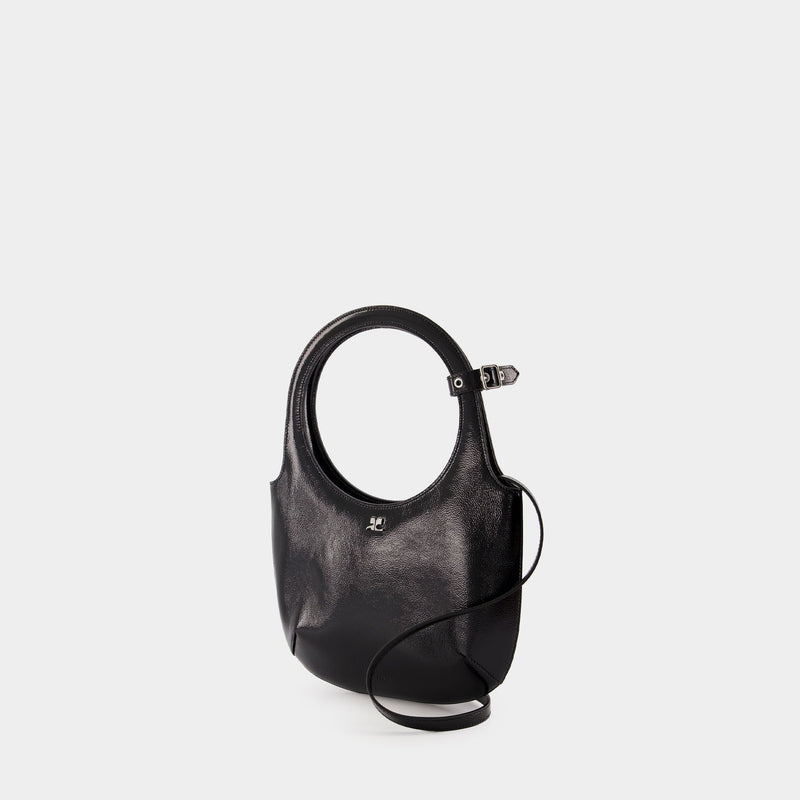 Holy Purse - Courreges - Leather - Black