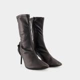 Ankle Boots - Courreges - PVC - Black