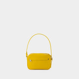 Slim Camera Bag - Courreges - Leather - Yellow