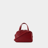 Reedition Bowling Bag - Courreges - Leather - Red