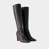 Carla Boots - Rouje - Leather - Black