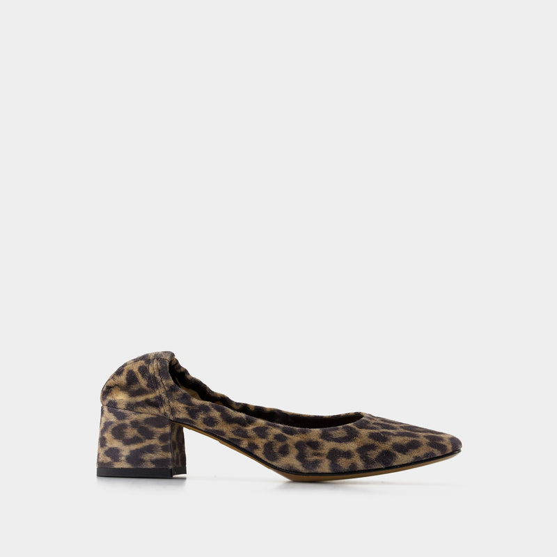 Nicoise Pumps - Rouje - Leather - Printed