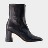 Claudia Ankle Boots - Rouje - Leather - Black