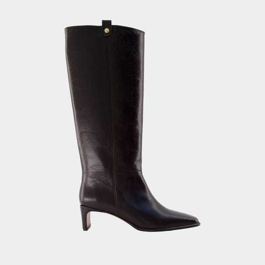 Mayfair Ankle Boots - Rouje - Leather - Brown
