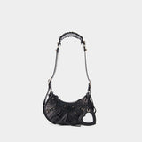 Cagole Shoulder Xs Bag - Balenciaga -  Black - Leather