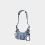 Le Cagole XS Shoulder Bag - Balenciaga - Denim - Blue