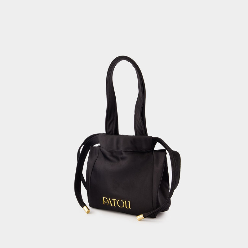 Evening Pouch Shoulder Bag - PATOU - Synthetic - Black