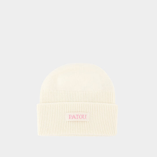 Beanie - PATOU - Wool - White