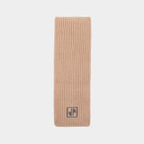 Jp Scarf - PATOU - Wool - Beige