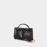 Medium Skull Crossbody - Alexander McQueen - Leather - Black