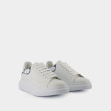 Oversized Sneakers - Alexander McQueen - Leather - White