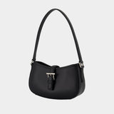 T Bar Mini Shoulder Bag - Alexander McQueen - Leather - Black
