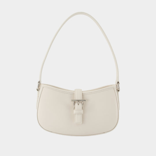 Mini Shoulder Bag T Bar - Alexander McQueen - Leather - Ivory