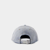 Red Adc Cap - AMI Paris - Cotton - Blue