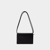 Voulez Vous Shoulder Bag - AMI Paris - Leather - Black