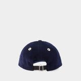 Tonal Adc Cap - AMI Paris - Cotton - Blue