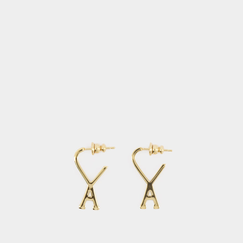 Adc Earrings - AMI Paris - Metal - Gold