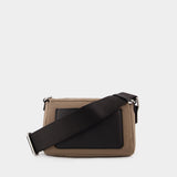 Lunch Box Crossbody - AMI Paris - Synthetic - Beige