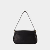 Paname Shoulder Bag - AMI Paris - Leather - Black