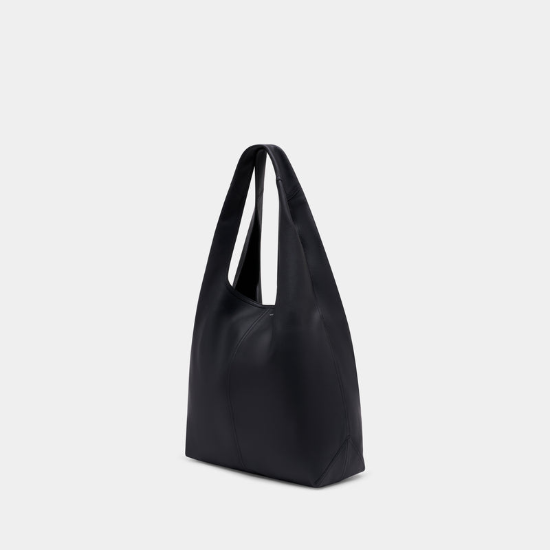 Etienne Shopper Bag - AMI Paris - Leather - Black