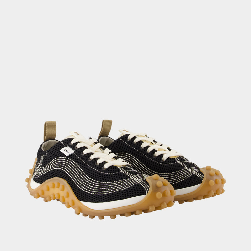 Sn505 Sneakers - AMI Paris - Synthetic - Black
