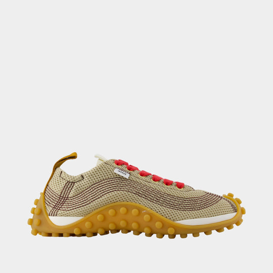 Mirage Sneakers - AMI Paris - Mesh - Beige