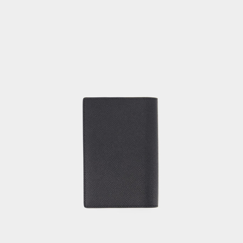 Passport Holder - Balenciaga - Leather - Black