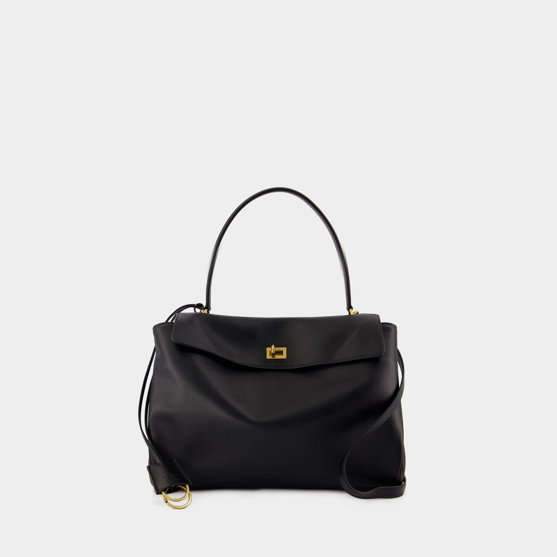 Rodeo Shoulder Bag - Balenciaga - Leather - Black