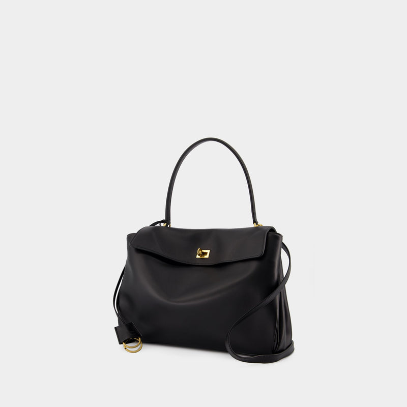 Rodeo Shoulder Bag - Balenciaga - Leather - Black