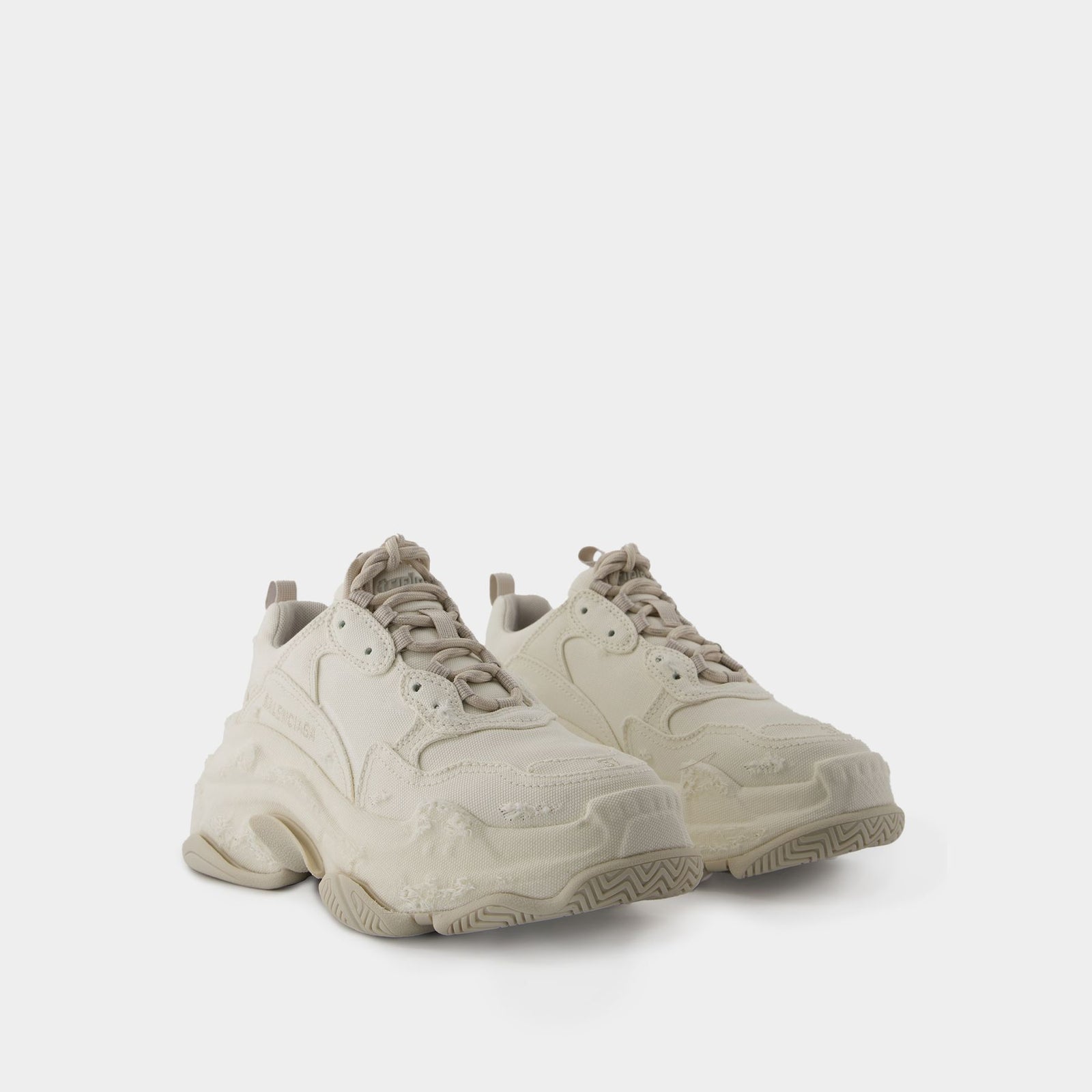 Balenciaga Triple S Men\'s Beige Rubber Sneakers Size EU 41 US 8 NO BOX Balenciaga-Triple-S-Clear-Sole  main image 2