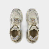 Runner Sneakers - Balenciaga - Nylon - Beige