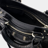 Neo Cagole Tote Mini Crossbody - Balenciaga - Leather - Black