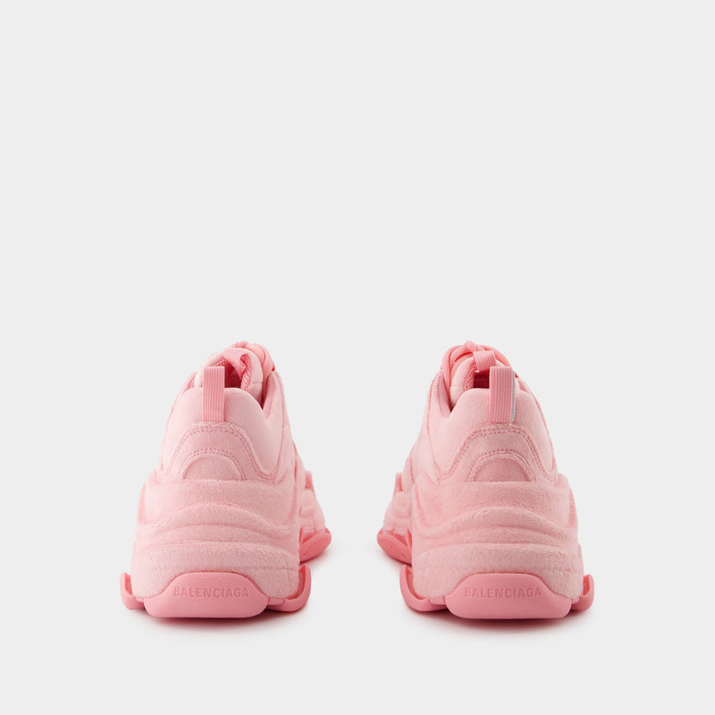 Triple S Sneakers - Balenciaga - Leather - Pink