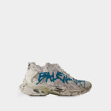 Runner Sneakers - Balenciaga - Synthetic - White