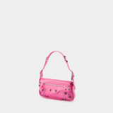 Le Cagole Sling S Shoulder Bag - Balenciaga - Leather - Pink