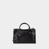 Le City M Purse - Balenciaga - Leather - Black