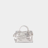 Le City Mini Purse - Balenciaga - Leather - Silver