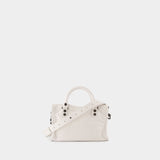 Le City Mini Purse - Balenciaga - Leather - White