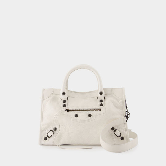 Le City Small Purse - Balenciaga - Leather - White