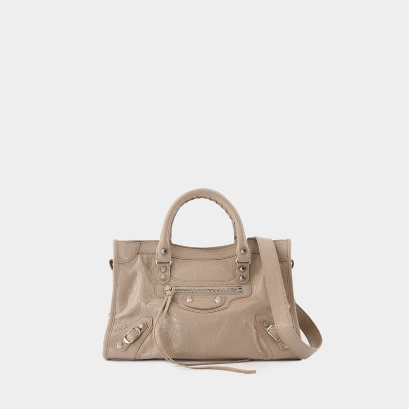 Le City Small Purse - Balenciaga - Leather - Beige